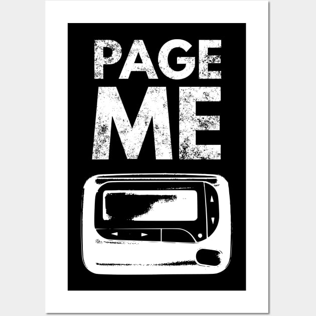 Page me Wall Art by throwback